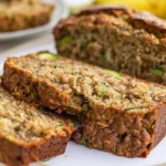 Healthy Oatmeal Zucchini Banana Bread