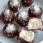 Healthy Peanut Butter Frozen Yogurt Bites