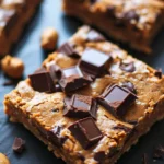 Healthy Peanut Butter Greek Yogurt Brownie Bars