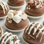 Hot Cocoa Bombs With Surprise Fillings