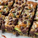 Irresistible Chocolate Chip Zucchini Bars