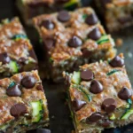 Irresistible Chocolate Chip Zucchini Bars
