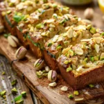 Lemon Pistachio Zucchini Bread