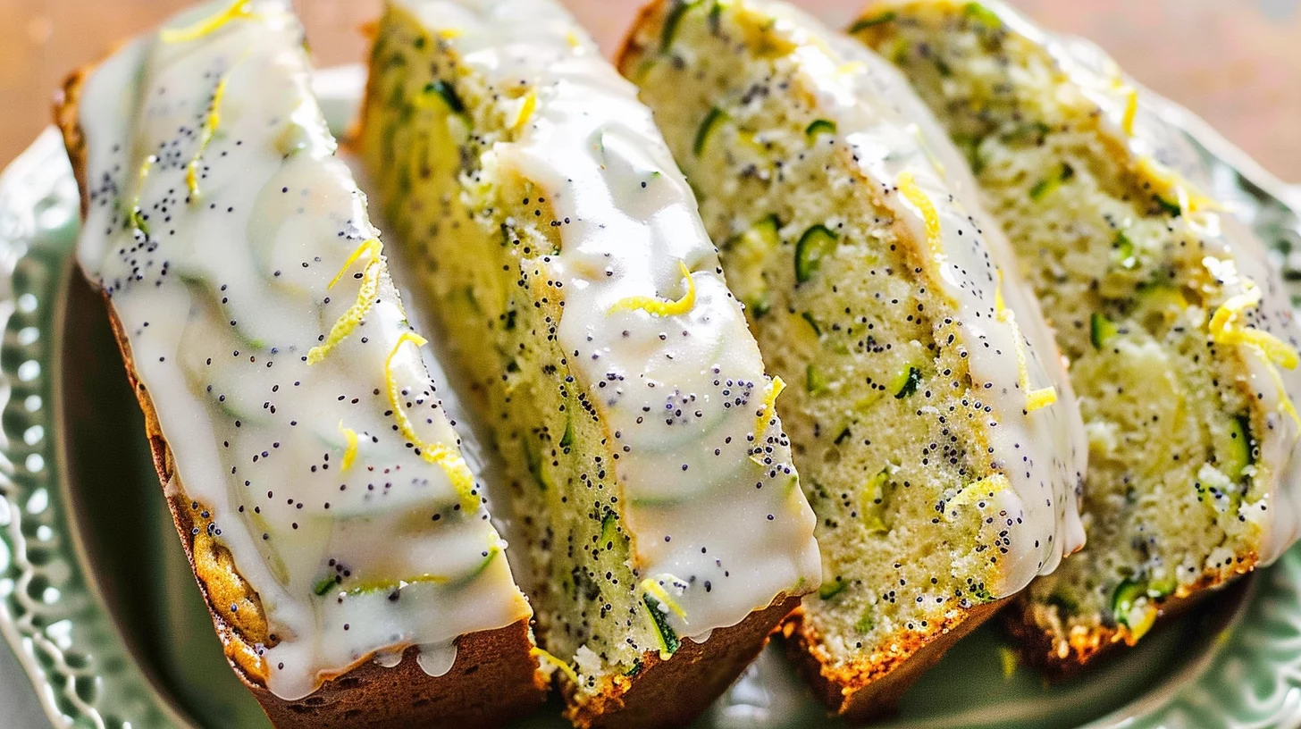 Lemon Poppy Seed Zucchini Bread