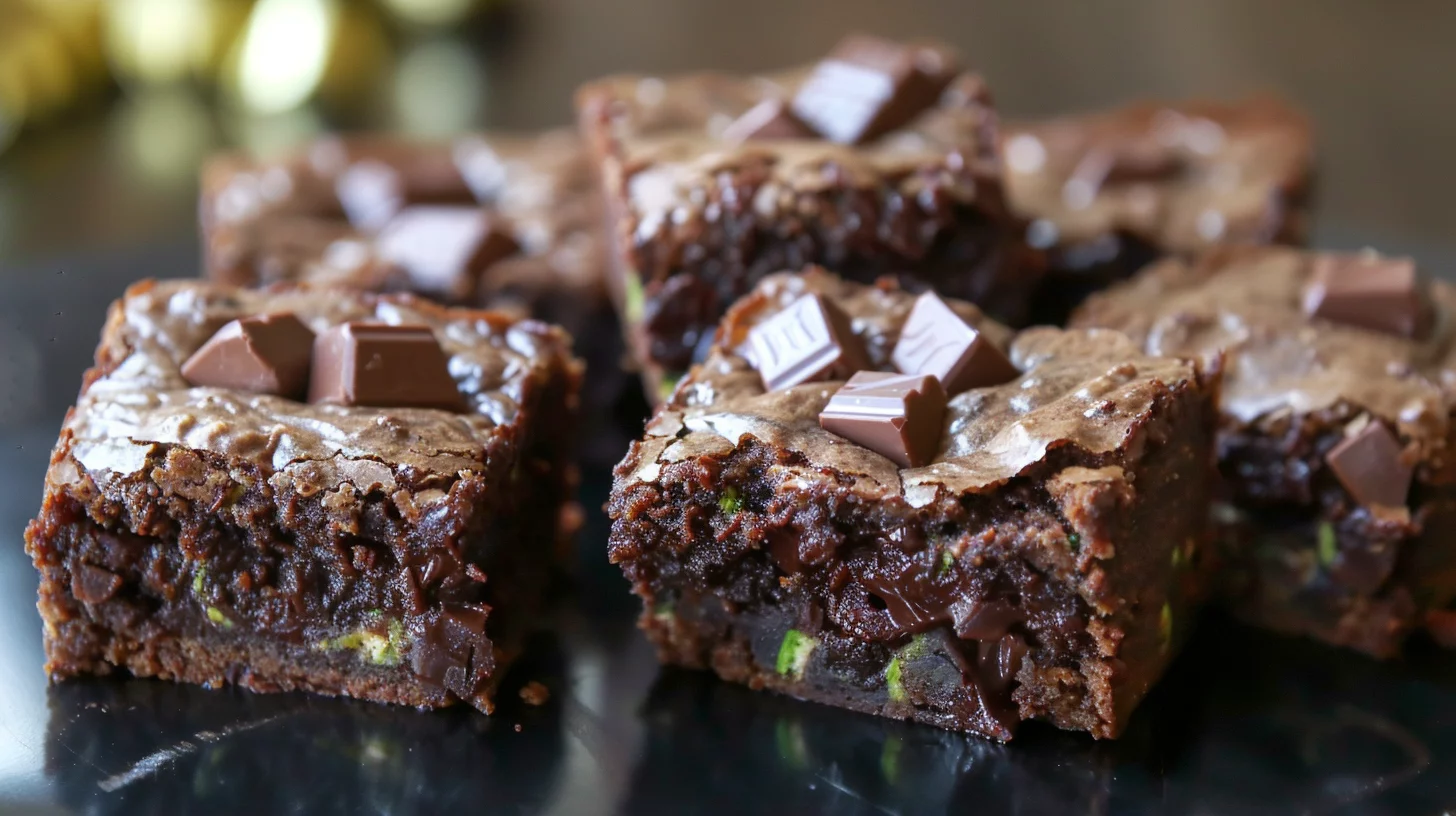 Moist Zucchini Brownies Recipe