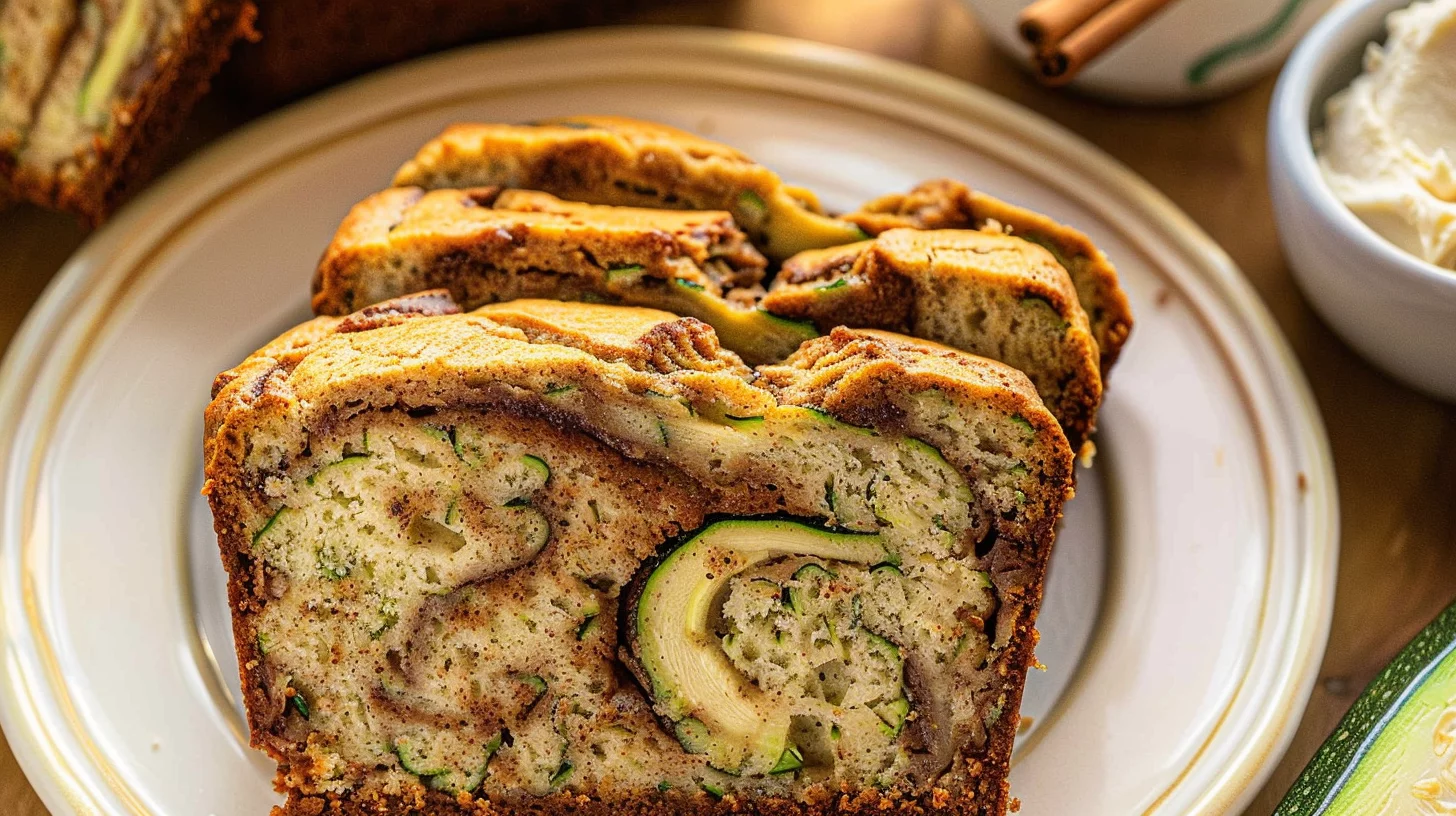 Must Try Cinnamon Swirl Zucchini Bread