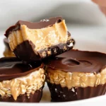 No Bake Peanut Butter Cheesecake Cups With Chocolate Shell