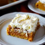 Old Fashioned Pumpkin Bars With Cream Cheese Frosting
