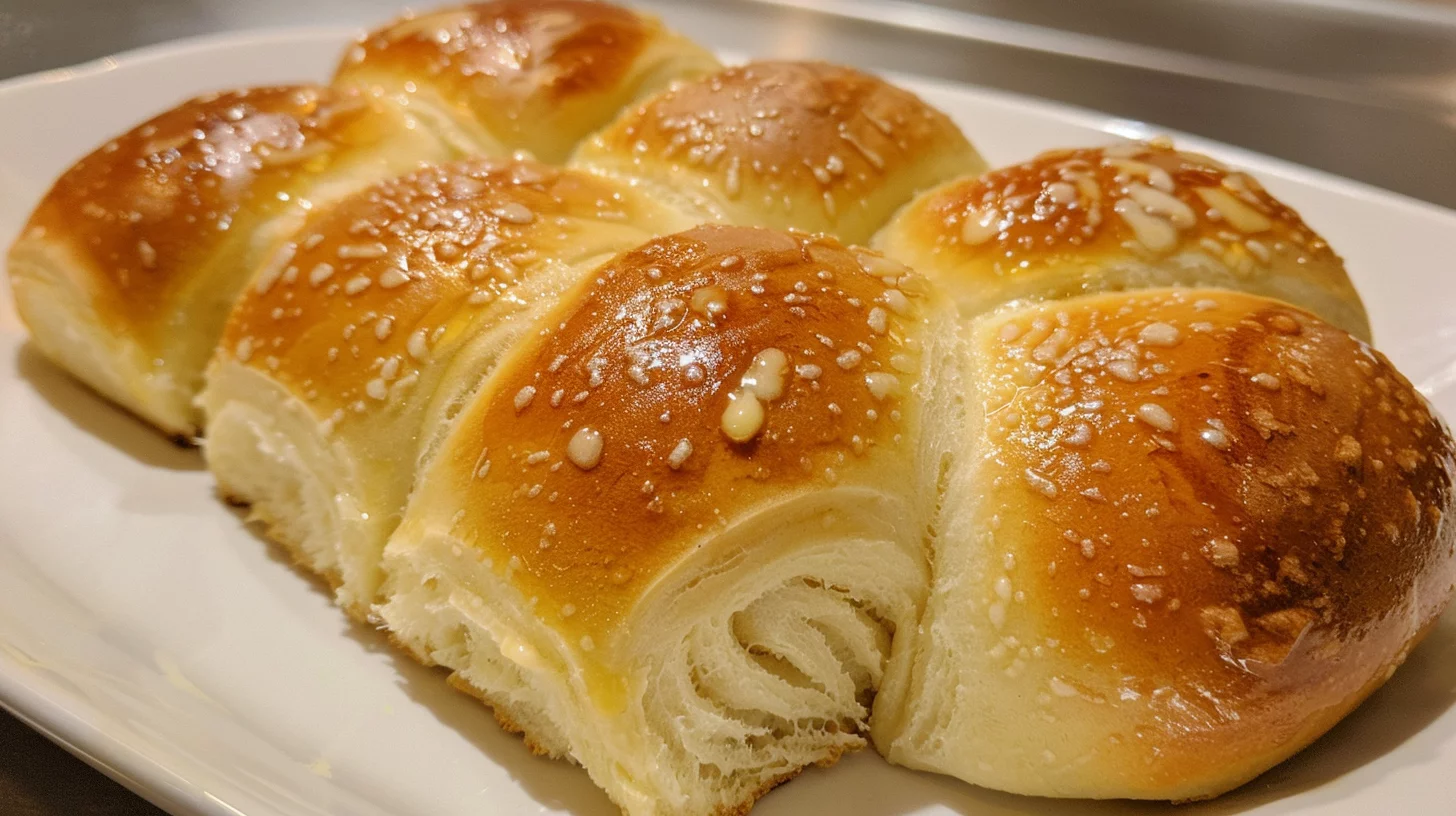 Old School Cafeteria Butter Rolls