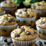 One-bowl Zucchini Muffins