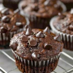 Paleo Chocolate Zucchini Muffins Gluten Free