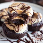 Peanut Butter Yogurt Lava Cakes