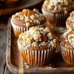 Pumpkin Coffee Cake Muffins
