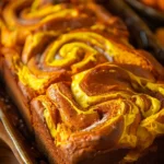 Pumpkin Cream Cheese Swirl Bread