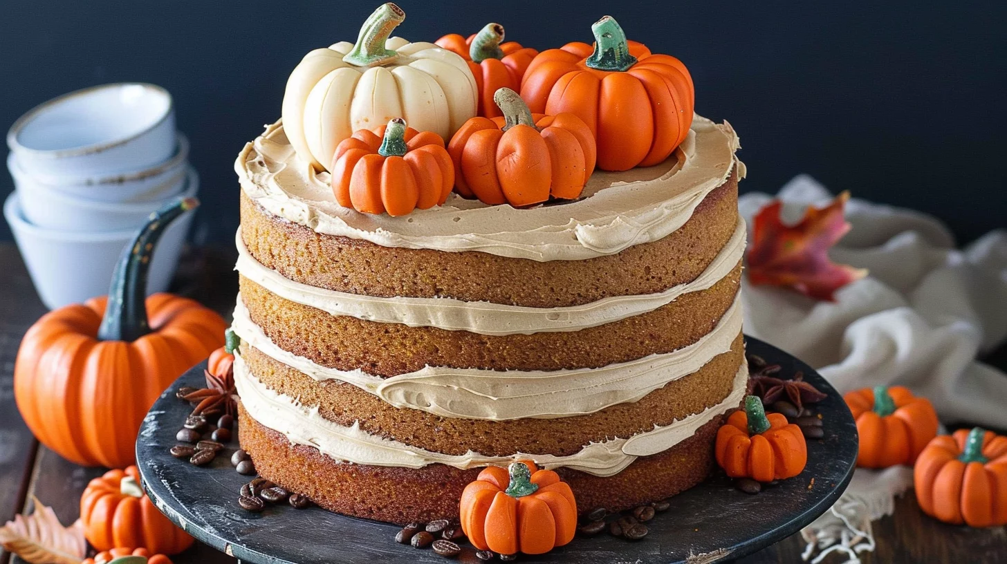 Pumpkin Spice Latte Cake