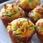 Savory Cheddar Zucchini Muffins