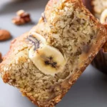 Soft and Chewy Banana Bread Muffin Bars