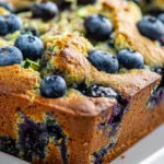 Sweet and Soft Blueberry Zucchini Bread