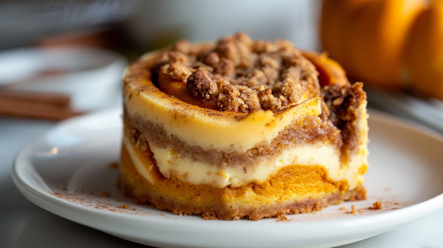 Swirled Pumpkin Cream Cheese Bread