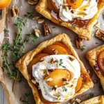 Upsidedown Puff Pastry Tarts