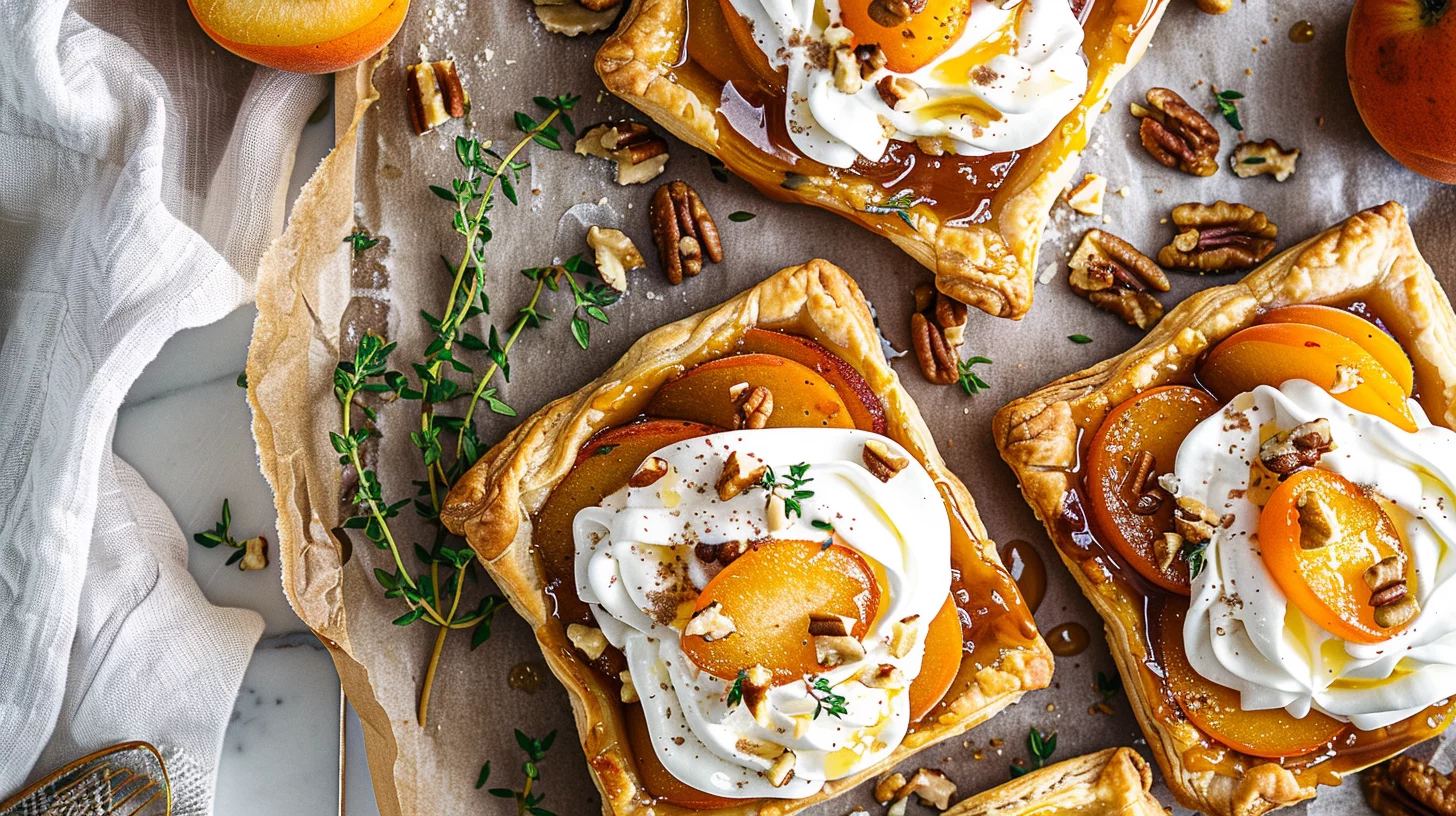 Upsidedown Puff Pastry Tarts