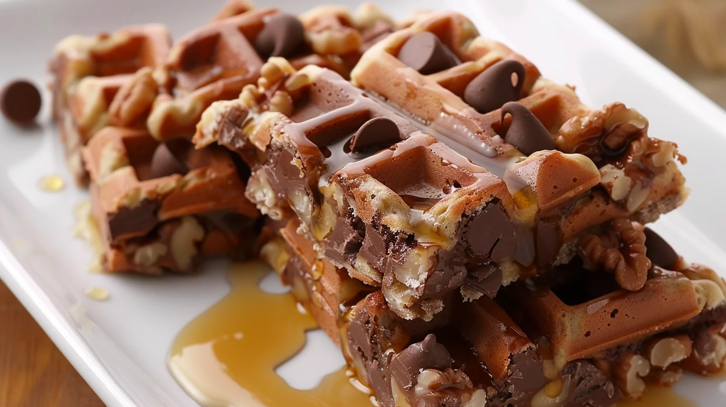 Waffle Muffin Bars