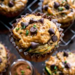 Wholesome Chocolate Chip Banana Zucchini Muffins For Fall