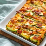 Zucchini and Bacon Slice Recipe