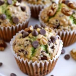 Zucchini Chocolate Chip Muffins