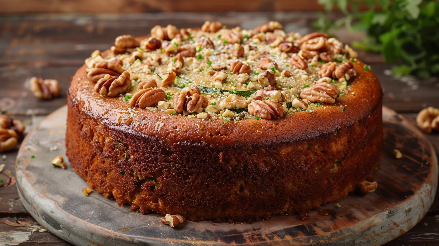 Zucchini Olive Oil Cake