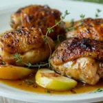 Apple Cider Braised Chicken