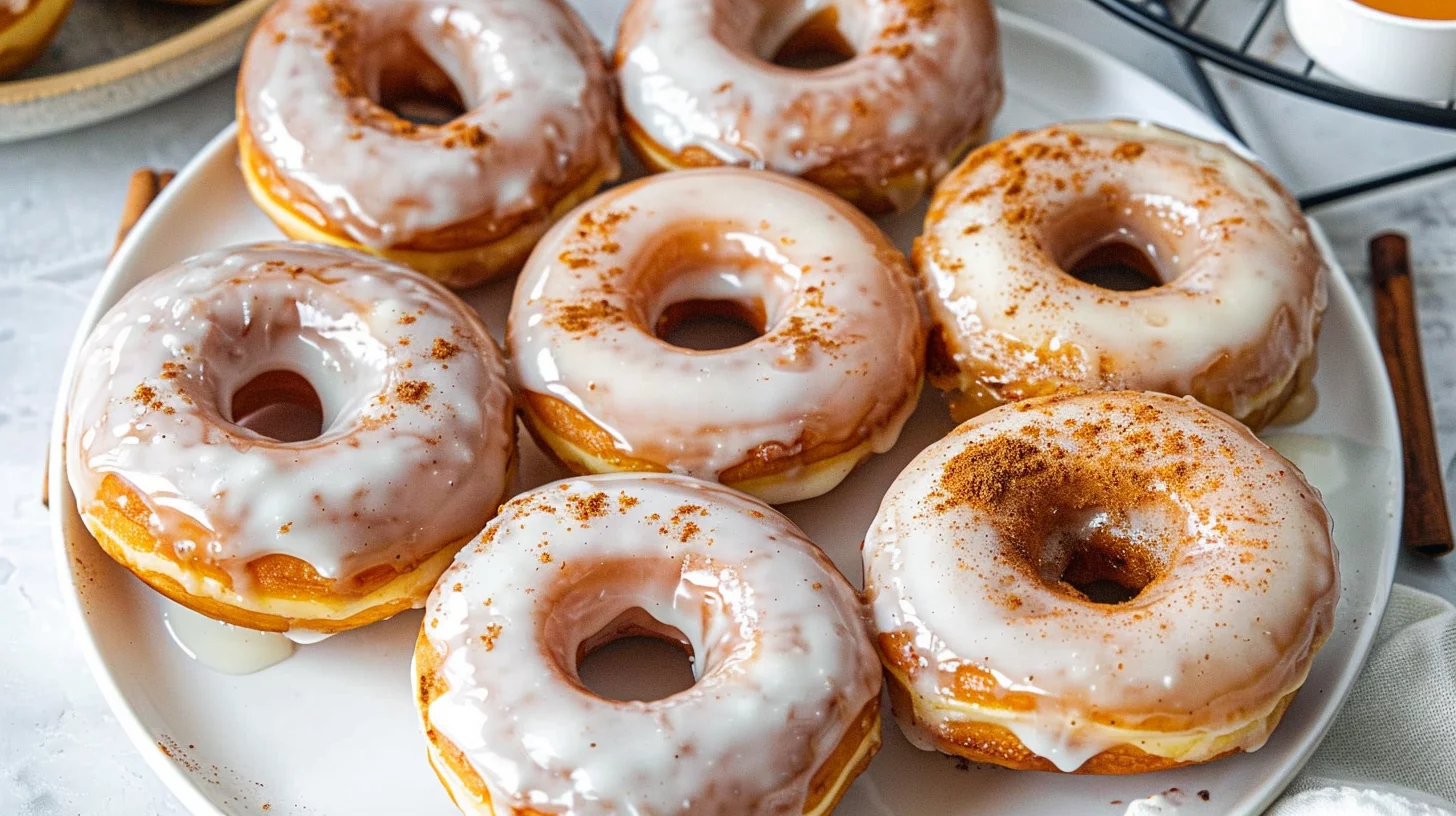 Apple Cider Glazed Donuts