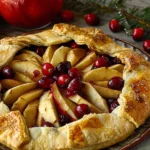 Apple Cranberry Galette