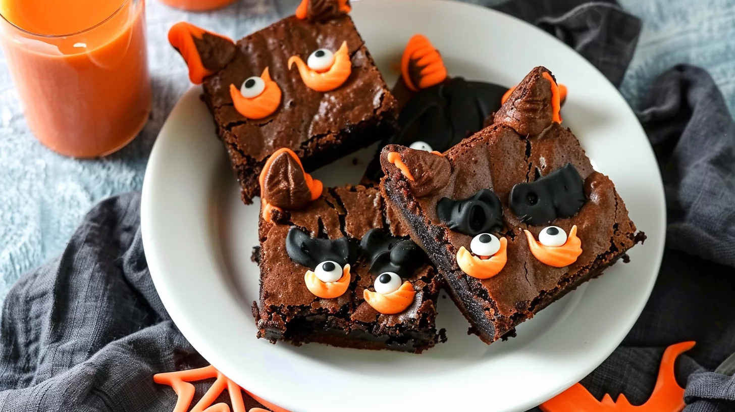 Black Cat Brownies