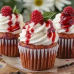 Bloody Red Velvet Cupcakes