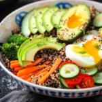 Breakfast Bowls With Quinoa and Veggies