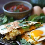 Breakfast Quesadillas Loaded With Cheese