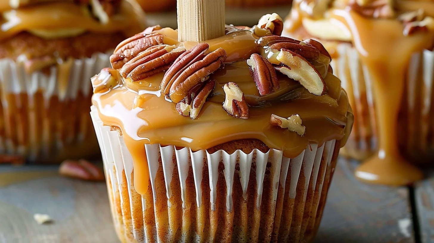 Caramel Apple Cupcakes