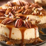 Caramel Pecan Cheesecake