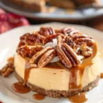 Caramel Pecan Cheesecake