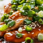 Caramelised Soy Chicken In Garlic Ginger Broth With Rice