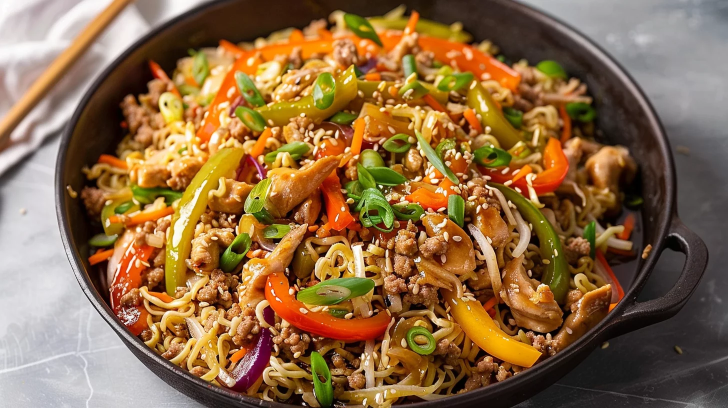 Chicken Ramen Stir Fry