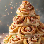 Cinnamon Roll Christmas Tree