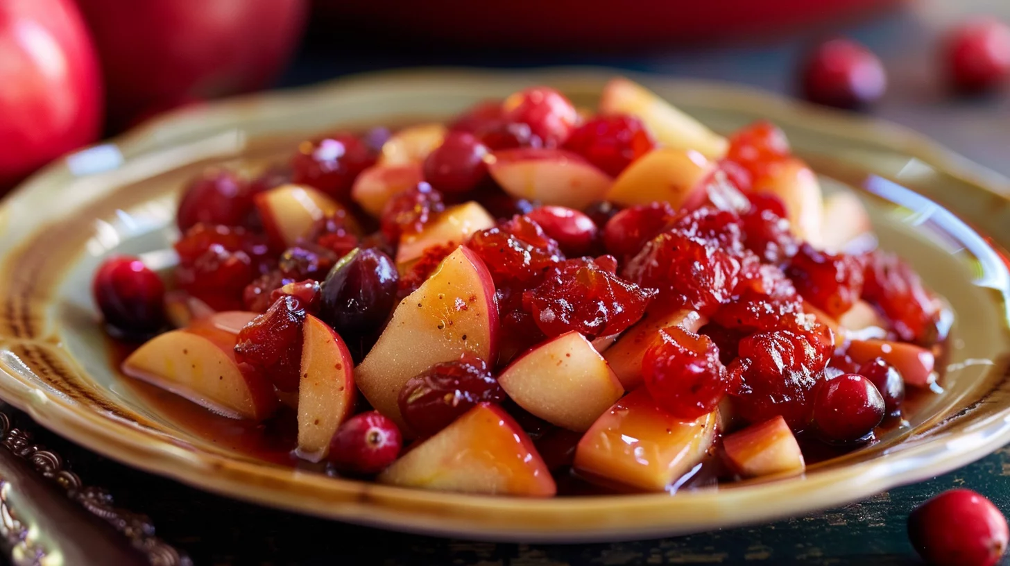 Cranberry Apple Chutney