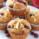 Cranberry Apple Muffins