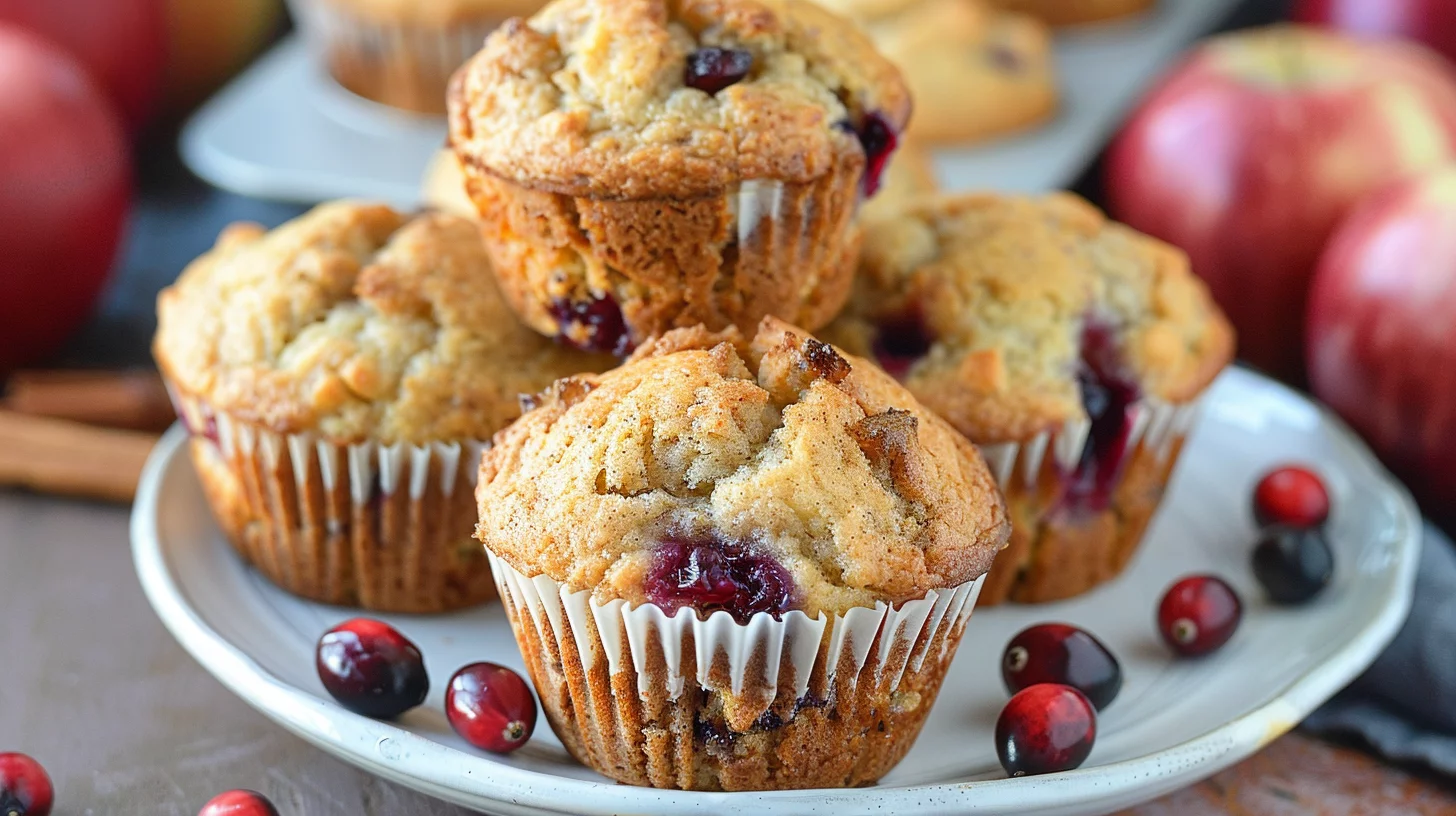 Cranberry Apple Muffins