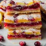 Cranberry Lemon Bars