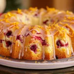 Cranberry Orange Pound Cake