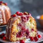 Cranberry Orange Pound Cake