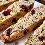 Cranberry Pistachio Biscotti